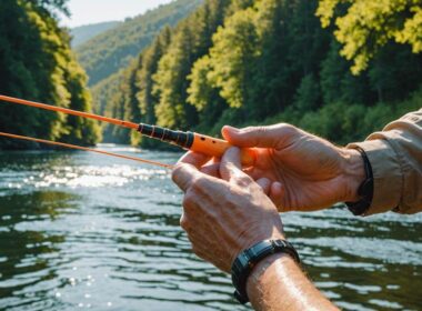 master fly rod stringing