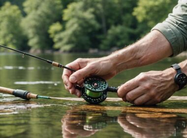 setting up a fly rod