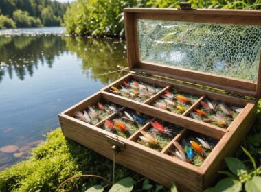 trout fishing fly selection