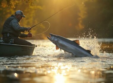 back trolling for king salmon