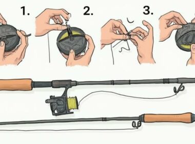 beginner salmon fishing setup