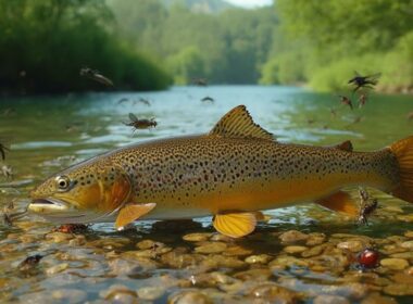 brown trout feeding strategies