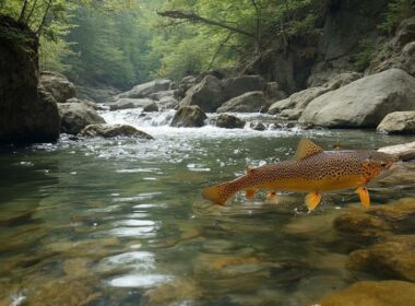 identifying brown trout locations