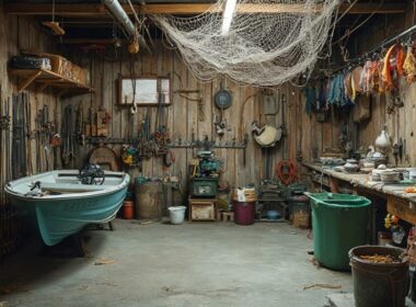 maintain and store fishing gear