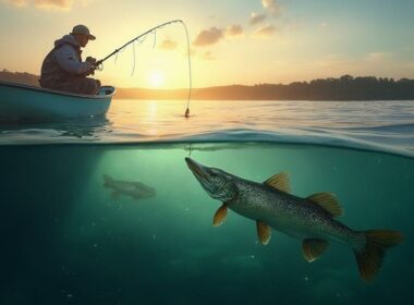 optimal pike fishing retrieval