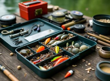 organize carp fishing tackle