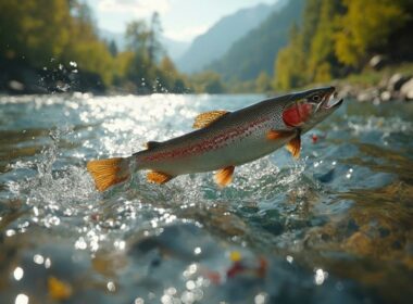rainbow trout feeding patterns