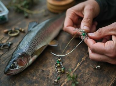 salmon fishing rigging knots