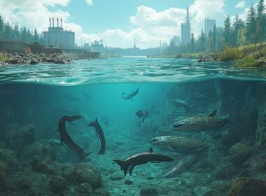 salmon habitats impacted by pollution