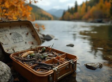 seasonal brown trout bait selection