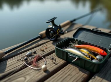 setting up carp fishing